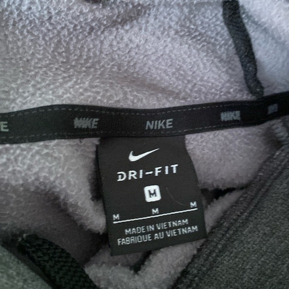 Nike Gray Hoodie with White Logo - Picture 10 of 12